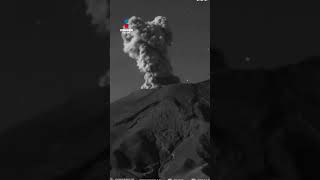 Actividad del Popocatépetl este sábado [upl. by Aiykan]