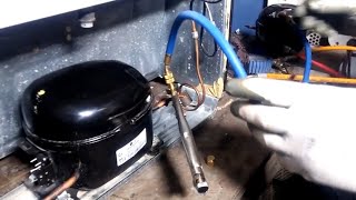 How To Recover Refrigerant amp Refill It Back In Refrigerator [upl. by Aynav]