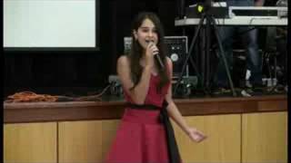 Leona Lewis  Footprints In The Sand Cover By Monica Saldivar [upl. by Ahsal]