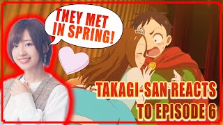 Takagisan Voice Actress TAKAHASHI RIE Reaction to Episode 6  Karakai Jouzu no Takagisan ENG SUB [upl. by Sean257]