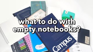 8 WAYS to Fill Up Empty Notebooks [upl. by Anaiuq]