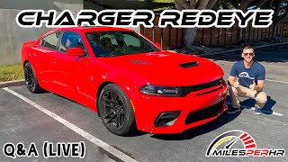 2021 Dodge Charger SRT Hellcat Redeye Widebody QampA Live [upl. by Hanikahs]