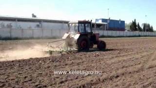 MTZ 821 Turbo eladó 32mes kombinátorral a KeletAgronál  cultivator with tines [upl. by Kassie]