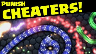 SlitherIO CHEATS PAY The ULTIMATE Price [upl. by Nitram]