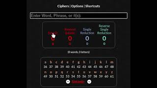 Gematria Basics Satanic Single Reduction Cyphers [upl. by Marie-Jeanne345]