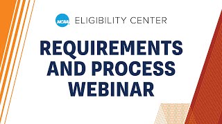 Requirements and Process Webinar for New High School Counselors and Administrators [upl. by Anileve]