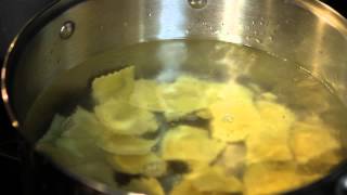 How to Cook Ravioli Pasta  Chicken Pasta amp Sauce [upl. by Ydnis992]