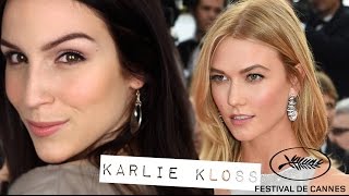 Maquillage de star  Karlie Kloss Cannes 2015 [upl. by Effie]