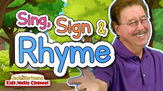 Sing Sign and Rhyme  Learn the Numbers in ASL  Jack Hartmann [upl. by Barr389]