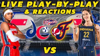 Washington Mystics vs Indiana Fever  Live PlayByPlay amp Reactions [upl. by Edita663]