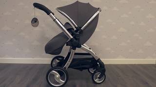 Egg Stroller Anthracite  demo from Direct4baby [upl. by Eltsyrc]