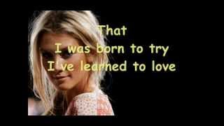 Delta Goodrem  Born to try lyrics [upl. by Eirb170]