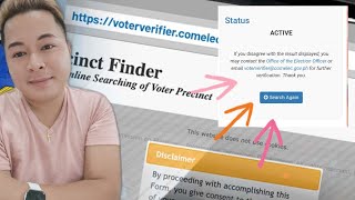 Tutorial 1 How to Check your Precinct Number Online  2022election [upl. by Yuhas848]