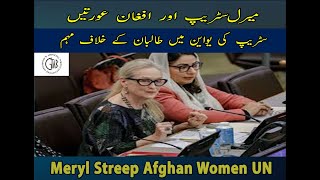 Meryl Streep Afghan Women UN [upl. by Niassuh]