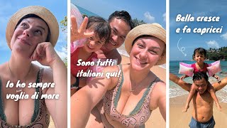 Ecco la spiaggia più italiana di Phuket ci siamo stati oggi [upl. by Ellimak]