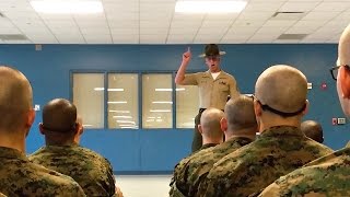 These Are The First Words From Drill Instructors In Marine Boot Camp [upl. by Maon]