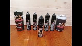 Juicyvapour saját gyártású liquidjei II rész Juicy Premix  Tobaco [upl. by Anaugahs]