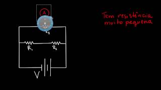 Voltímetros e Amperímetros [upl. by Alyakam291]