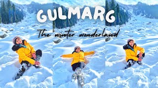 Gulmarg Kashmir in January  The Winter Wonderland  Gulmarg Gondola Ride [upl. by Droflim701]