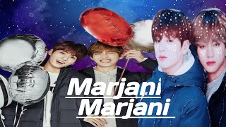 taekook vm marjani marjani song taekook vm Hindi song [upl. by Ecnaiva]