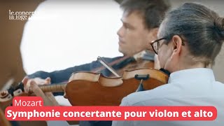 Mozart  Symphonie concertante pour violon et alto  Amihai Grosz Le Concert de la Loge [upl. by Aiuhsoj141]