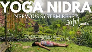 20 Minute Yoga Nidra  Guided Meditation [upl. by Nivel358]