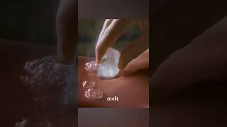 This womans body heat can melt ice movie shortvideos [upl. by Godderd]