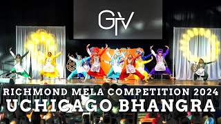 UChicago Bhangra at Richmond Mela Comp 2024 [upl. by Lowndes]