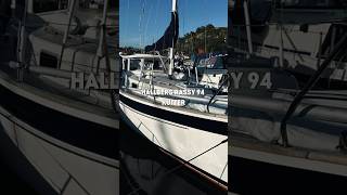 The only motorsailer from HallbergRassy motorsailer sailboating sailing [upl. by Blondell]