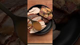 The BEST roast turkey breast with sage and butter shorts [upl. by Aynas]