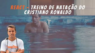 React Treino de Natação do Cristiano Ronaldo [upl. by Kosiur]