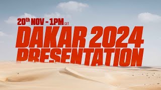 🇬🇧 Follow the Dakar2024 official presentation [upl. by Annaigroeg]