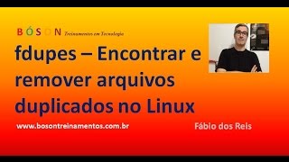 fdupes  Encontrar e remover arquivos duplicados no Linux [upl. by Atalanta487]