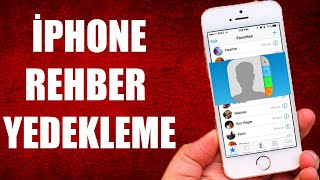 İPHONE REHBER YEDEKLEMEKİŞİLERİ SİME AKTARMA [upl. by Latvina]