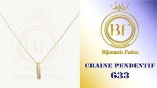 Chaine Pendentif 633 en Or 18 Carats [upl. by Llenor]