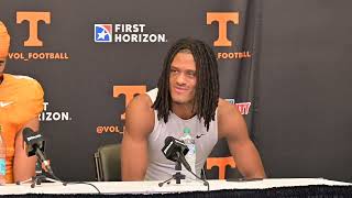 Nico Iamaleava Donte Thornton Chris Brazzell react to win over Alabama [upl. by Aholah]