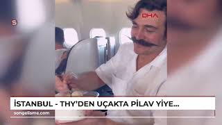 İstanbul  THYden uçakta pilav yiyen Baruthane Pilavcısına 1 yıl men cezası [upl. by Hardman]