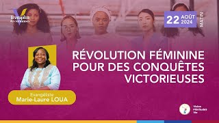 240822 TDV  J4  RÉVOLUTION FÉMININE POUR DES CONQUÊTES VICTORIEUSES [upl. by Given]