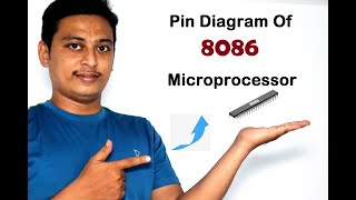 Pin diagram of 8086 Microprocessor in bengali [upl. by Cline]