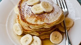 Banana Pancakes  One Pot Chef [upl. by Tsyhtema50]