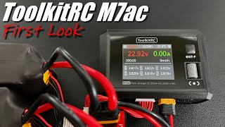 ToolkitRC M7ac MultiFunction LIPO Battery Charger First Look [upl. by Dadirac]