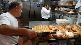 Heat of the Master Bakers Bakery  Baking 100s of Breads at 600am in the morning at Camden Bakery [upl. by Thissa149]