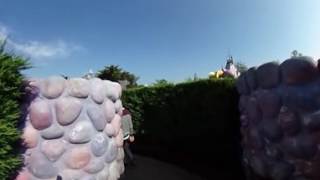 Alice’s Curious Labyrinth 360° Disneyland Paris 2016 [upl. by Matias]