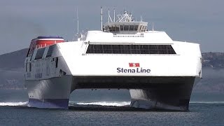 Worlds Largest Fast Ferry  HSS 1500 Class Stena Explorer [upl. by Einttirb]