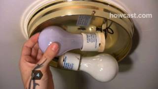 How to Remove a Broken Light Bulb from the Socket [upl. by Simonne]