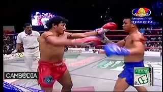 Bayon Khmer boxing Keo Rumchong vs Vung Noy 2 REMATCH 67kg 12062013 [upl. by Hgielhsa]