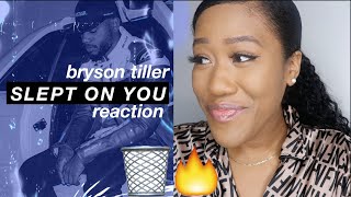 NEW Bryson Tiller quotSlept On Youquot Reaction [upl. by Scully]