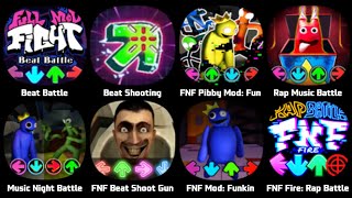 FNF Digitalizing 2 FNF Pomni Beat Battle FNF Pibby Mod Rap Music Battle Music Night Battle [upl. by Lussi]