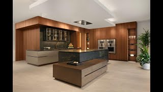 Laguna Showroom Kitchen Display Warm Wood amp Black Stone  eggersmann Kitchens  Home Living [upl. by Yknip316]