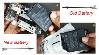 How To Change Mi Note 3 Battery Mi Note 3 Battery Replacement [upl. by Belac]